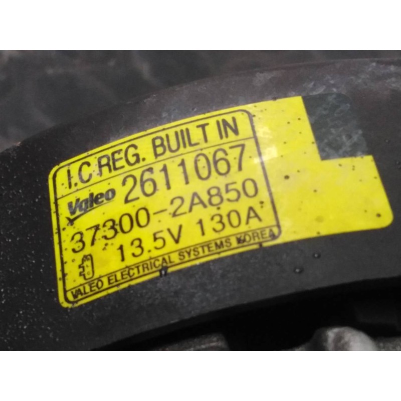 Recambio de alternador para hyundai ix35 style 2wd referencia OEM IAM 373002A850 2611067 P3-A5-5-3