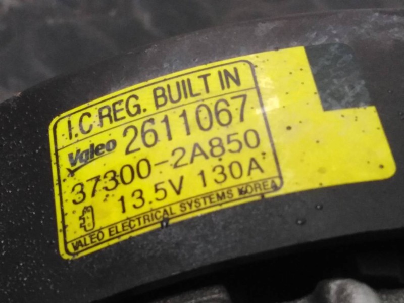 Recambio de alternador para hyundai ix35 style 2wd referencia OEM IAM 373002A850 2611067 P3-A5-5-3