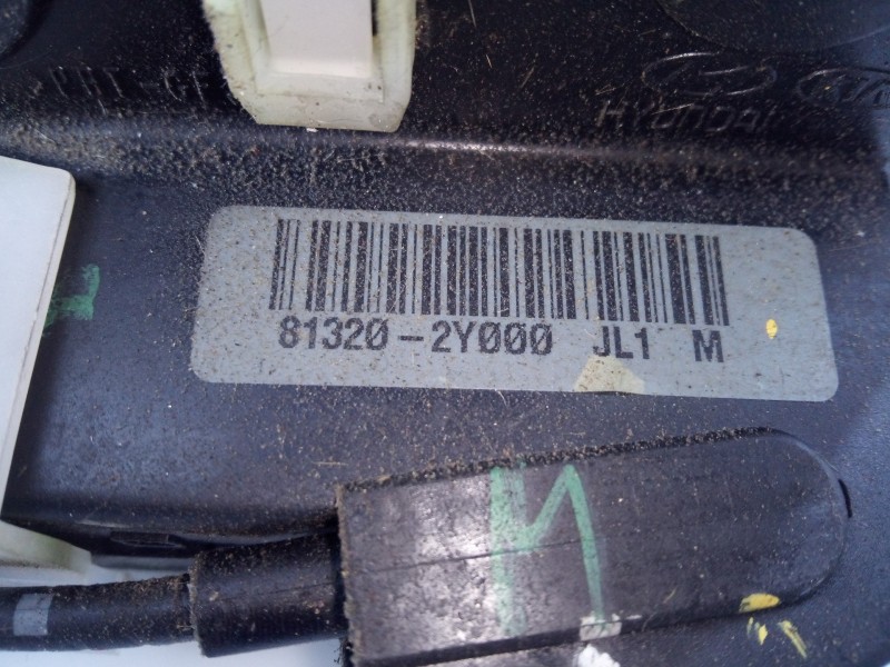 Recambio de cerradura puerta delantera derecha para hyundai ix35 style 2wd referencia OEM IAM 813202Y000  E2-B5-8-1