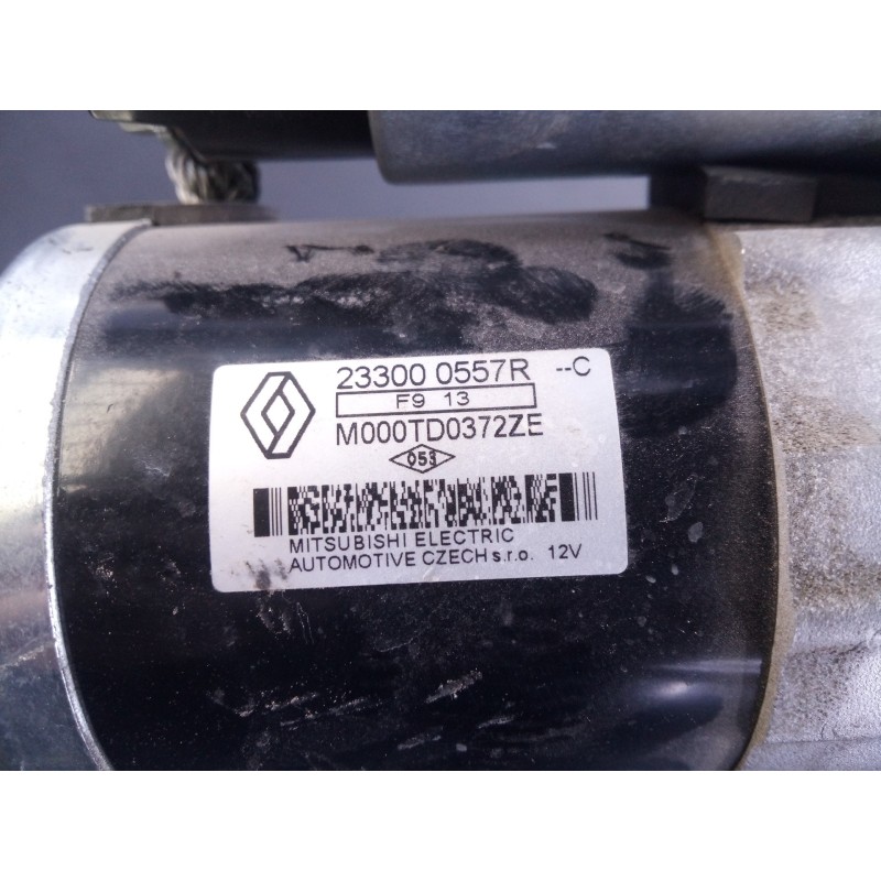 Recambio de motor arranque para dacia sandero stepway referencia OEM IAM 233000557R M000TD0372ZE P3-A7-19-3