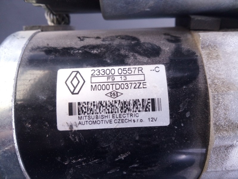 Recambio de motor arranque para dacia sandero stepway referencia OEM IAM 233000557R M000TD0372ZE P3-A7-19-3