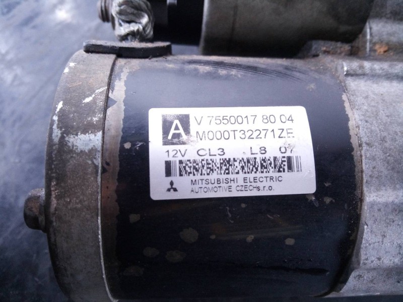 Recambio de motor arranque para citroën c4 berlina 1.6 16v referencia OEM IAM M000T32271ZE V75500178004 P3-A7-24-1