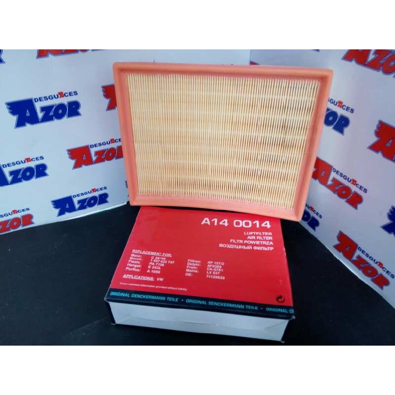Recambio de filtro aire para opel corsa b referencia OEM IAM A140014 FILT. AIRE OPEL CORSA 1.0I 12V/1.2I/1.4I/SI/1.4I 16 