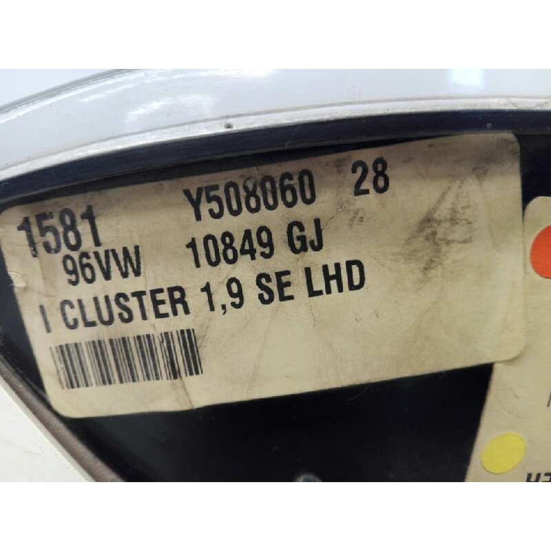 Recambio de cuadro instrumentos para seat alhambra (7v8) nostrum referencia OEM IAM 1581Y50806028 96VW10849GJ E2-A1-5-6