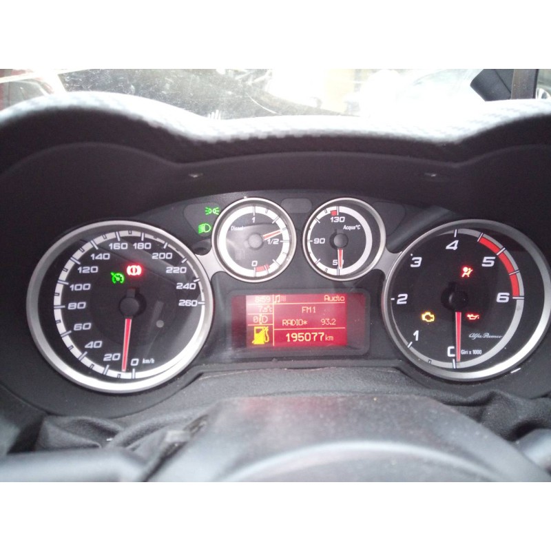 Recambio de cuadro instrumentos para alfa romeo mito (145) distinctive referencia OEM IAM A2C53302036  E3-A4-9-2