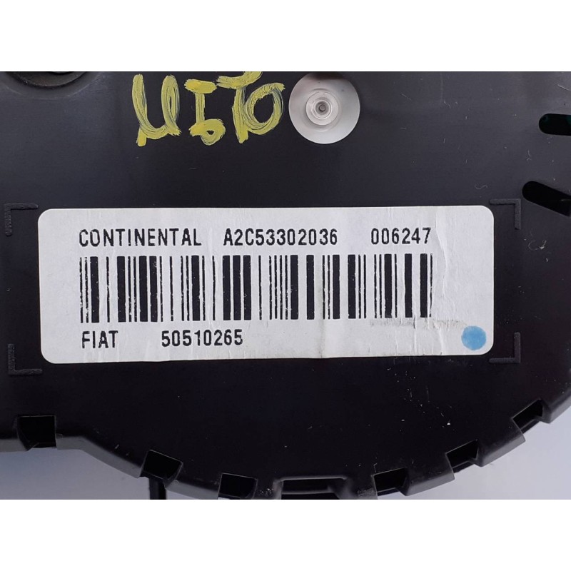 Recambio de cuadro instrumentos para alfa romeo mito (145) distinctive referencia OEM IAM A2C53302036  E3-A4-9-2