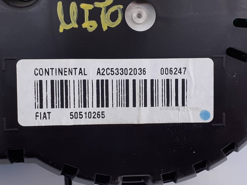 Recambio de cuadro instrumentos para alfa romeo mito (145) distinctive referencia OEM IAM A2C53302036  E3-A4-9-2