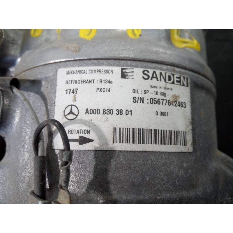 Recambio de compresor aire acondicionado para mercedes-benz clase c (w205) lim. c 220 cdi bluetec (205.004) referencia OEM IAM A