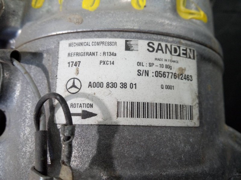 Recambio de compresor aire acondicionado para mercedes-benz clase c (w205) lim. c 220 cdi bluetec (205.004) referencia OEM IAM A
