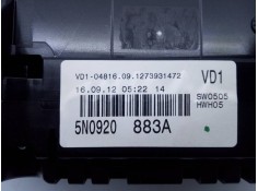 Recambio de cuadro instrumentos para volkswagen tiguan trendline plus referencia OEM IAM 5N0920883A  E2-A1-25-2 2