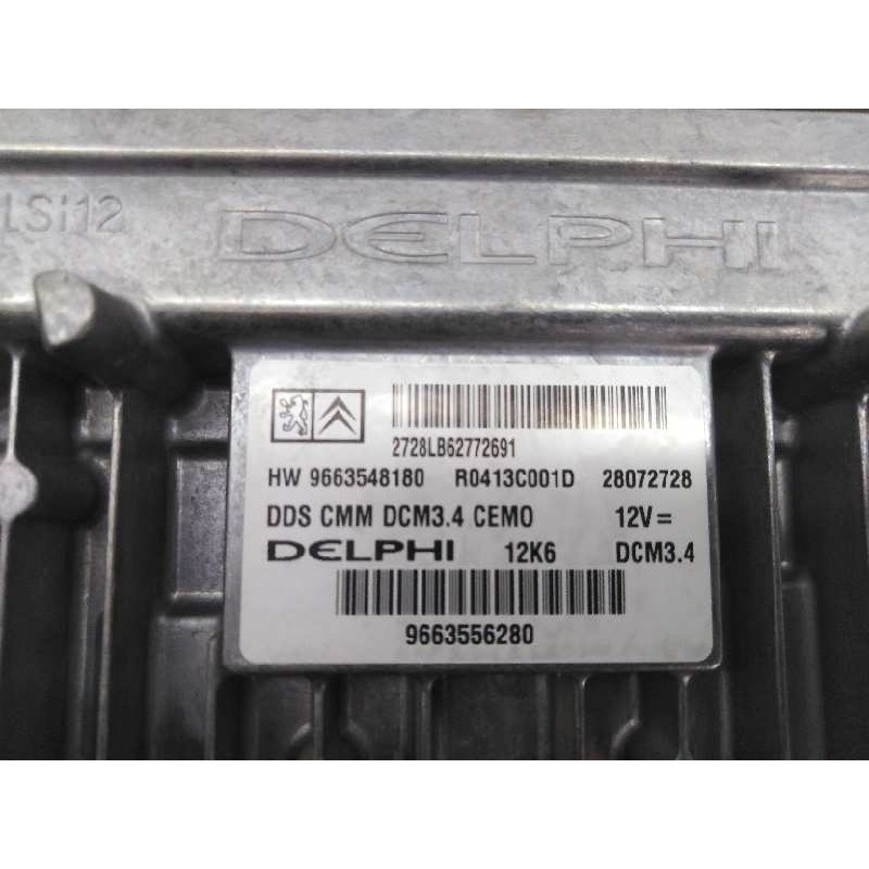 Recambio de centralita motor uce para peugeot 407 st confort referencia OEM IAM 9635546280  E3-B2-48-4