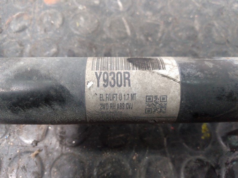 Recambio de transmision delantera derecha para hyundai ix35 style 2wd referencia OEM IAM Y930R  P1-A6-33