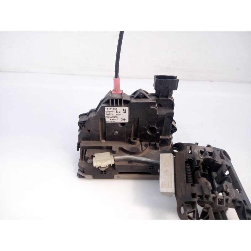 Recambio de cerradura puerta trasera izquierda para opel corsa e selective ecoflex referencia OEM IAM 13431842 0325407955 E2-B6-
