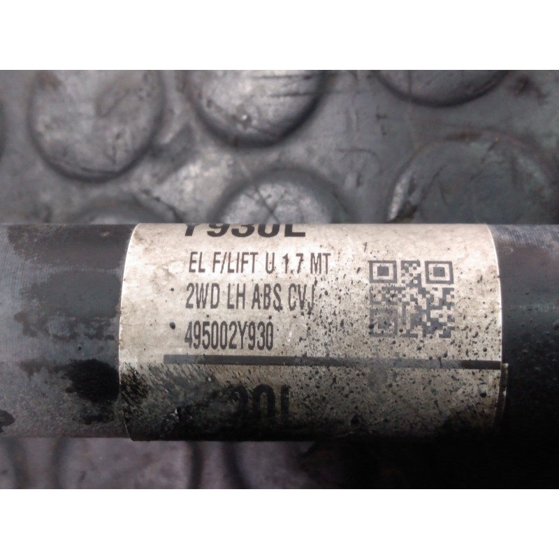 Recambio de transmision delantera izquierda para hyundai ix35 style 2wd referencia OEM IAM Y930L  P1-A6-34