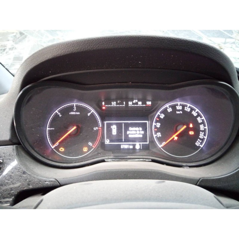 Recambio de cuadro instrumentos para opel corsa e selective ecoflex referencia OEM IAM 39129459 367030224 E3-A5--22-4