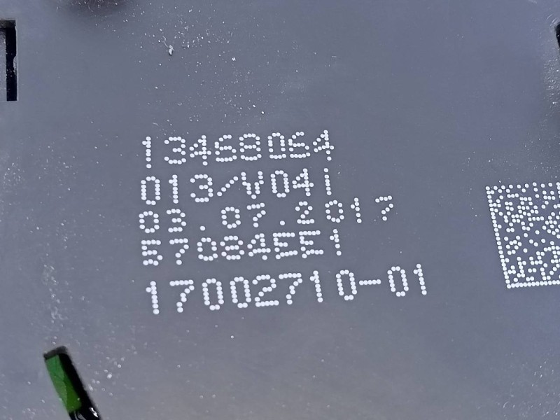 Recambio de mando climatizador para opel corsa e selective ecoflex referencia OEM IAM 57084EE1 13468064 E3-A5-18-4