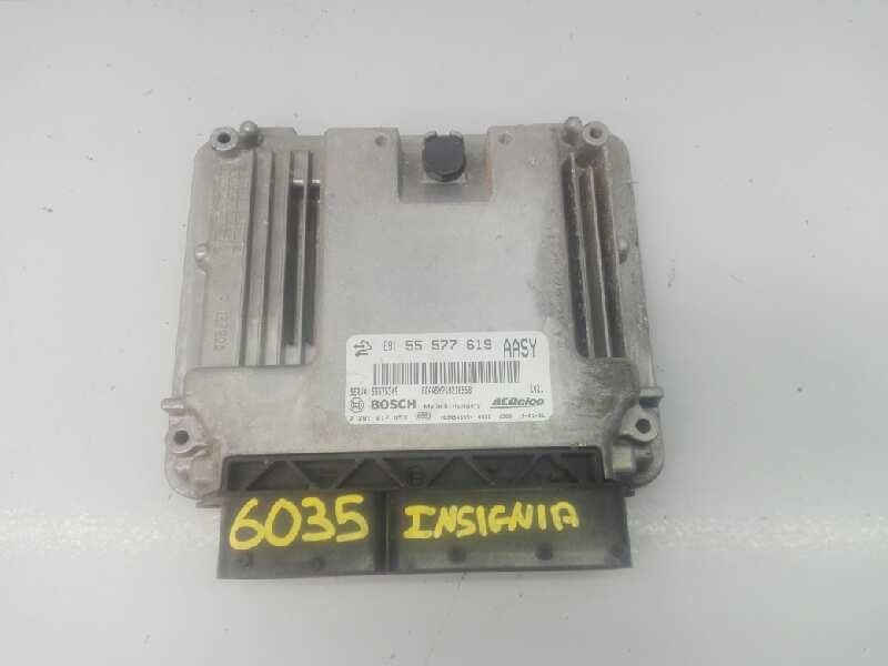 Recambio de centralita motor uce para opel insignia berlina edition referencia OEM IAM 55577619 0281017453 E3-A5-18-5