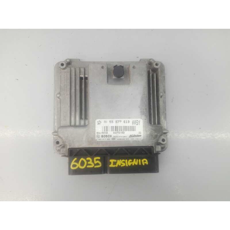 Recambio de centralita motor uce para opel insignia berlina edition referencia OEM IAM 55577619 0281017453 E3-A5-18-5