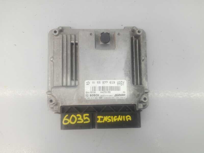 Recambio de centralita motor uce para opel insignia berlina edition referencia OEM IAM 55577619 0281017453 E3-A5-18-5