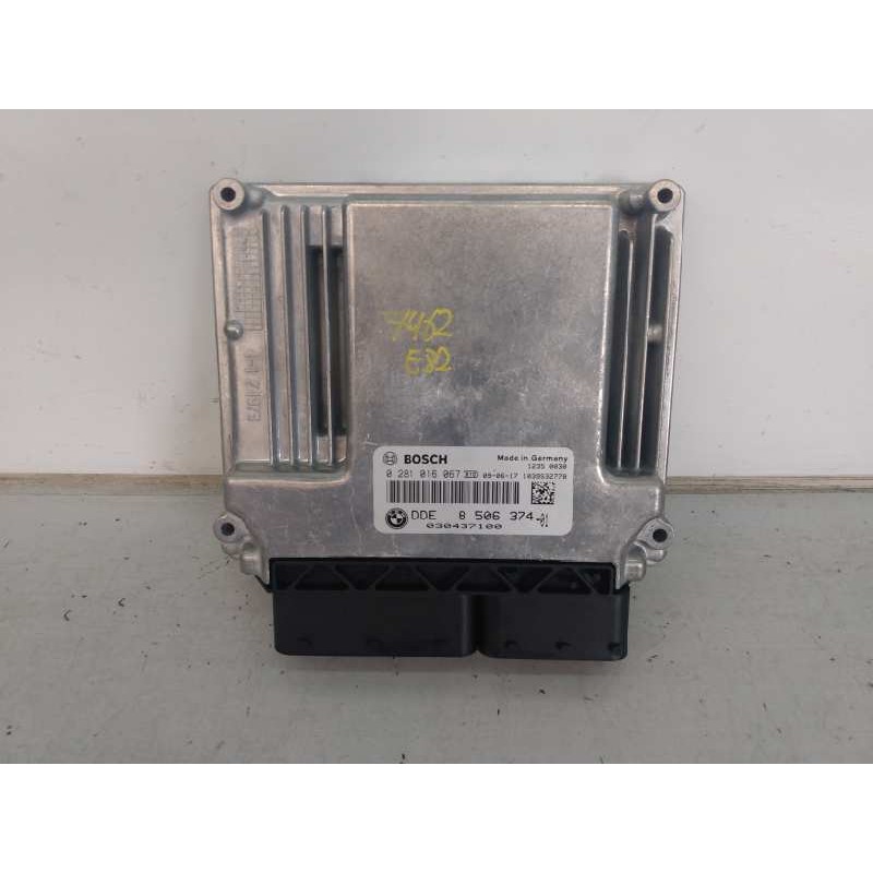 Recambio de centralita motor uce para bmw serie 1 coupe (e82) 120d referencia OEM IAM 0281016067 8506374 E3-A2-36-3
