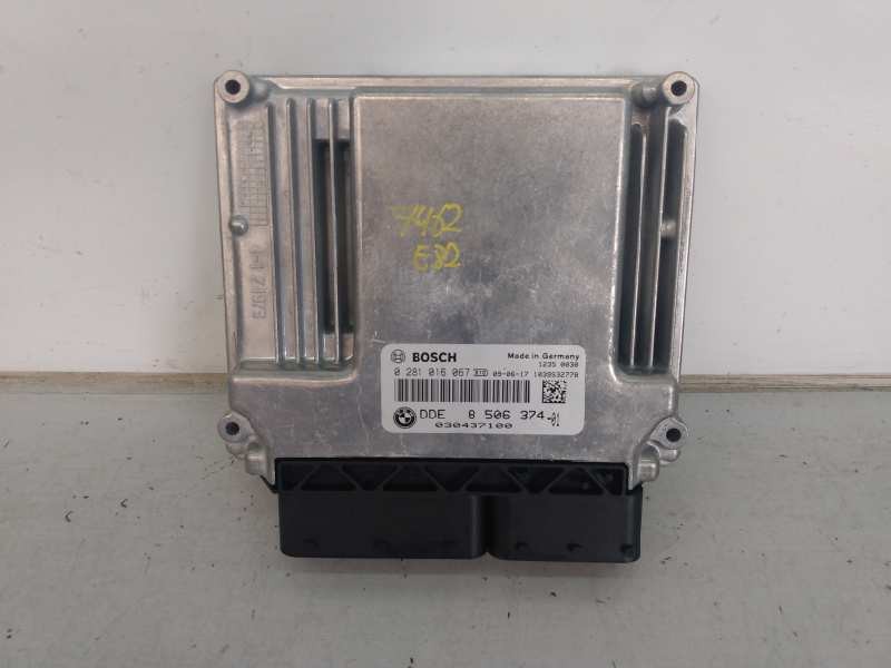 Recambio de centralita motor uce para bmw serie 1 coupe (e82) 120d referencia OEM IAM 0281016067 8506374 E3-A2-36-3