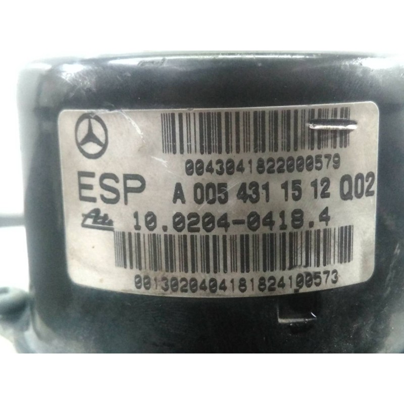 Recambio de abs para mercedes-benz clase c (w203) berlina referencia OEM IAM A0054311512  P3-A8-12-2