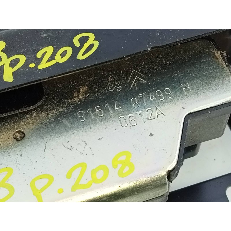 Recambio de cerradura maletero / porton para peugeot 208 active referencia OEM IAM 9151487499  E1-A4-48-1
