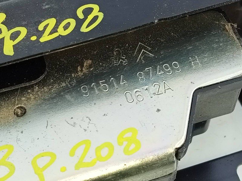 Recambio de cerradura maletero / porton para peugeot 208 active referencia OEM IAM 9151487499  E1-A4-48-1