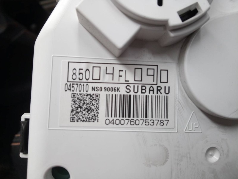 Recambio de cuadro instrumentos para subaru xv (g5) sport referencia OEM IAM 85004FL090  E3-B6-26-2