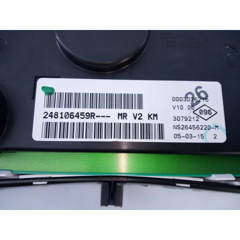 Recambio de cuadro instrumentos para dacia sandero stepway referencia OEM IAM 248106459R  E2-A1-13-8