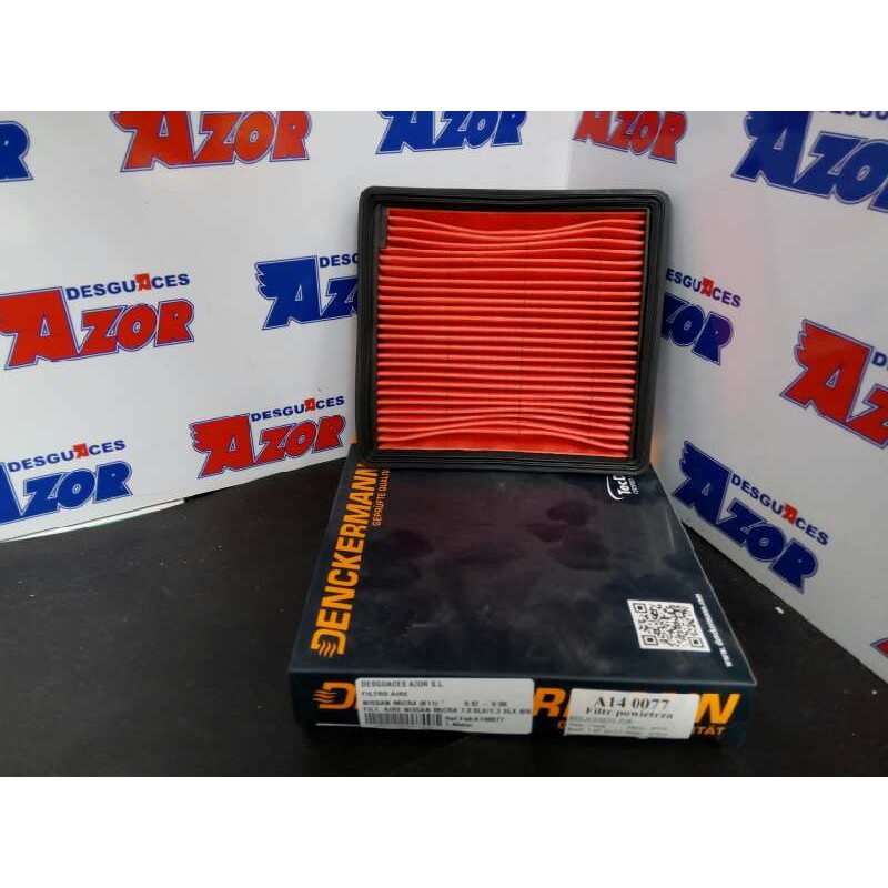 Recambio de filtro aire para nissan micra (k11) referencia OEM IAM A140077 FILT. AIRE NISSAN MICRA 1.0 SLX/1.3 SLX 8/92--> 