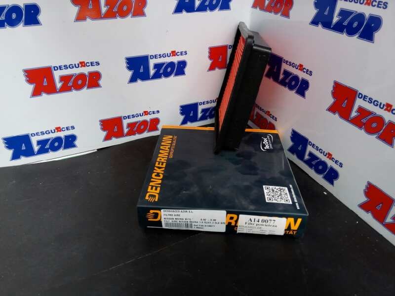 Recambio de filtro aire para nissan micra (k11) referencia OEM IAM A140077 FILT. AIRE NISSAN MICRA 1.0 SLX/1.3 SLX 8/92--> 