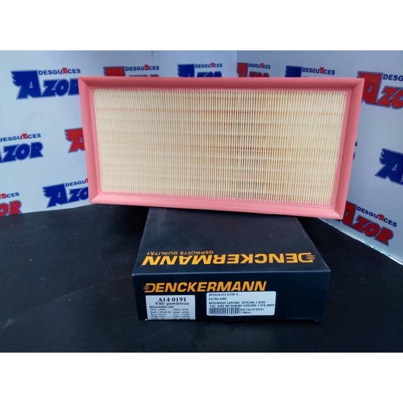 Recambio de filtro aire para mitsubishi carisma berlina 4 (da0) referencia OEM IAM A140191 FILT. AIRE MITSUBISHI CARISMA 1.9TD (