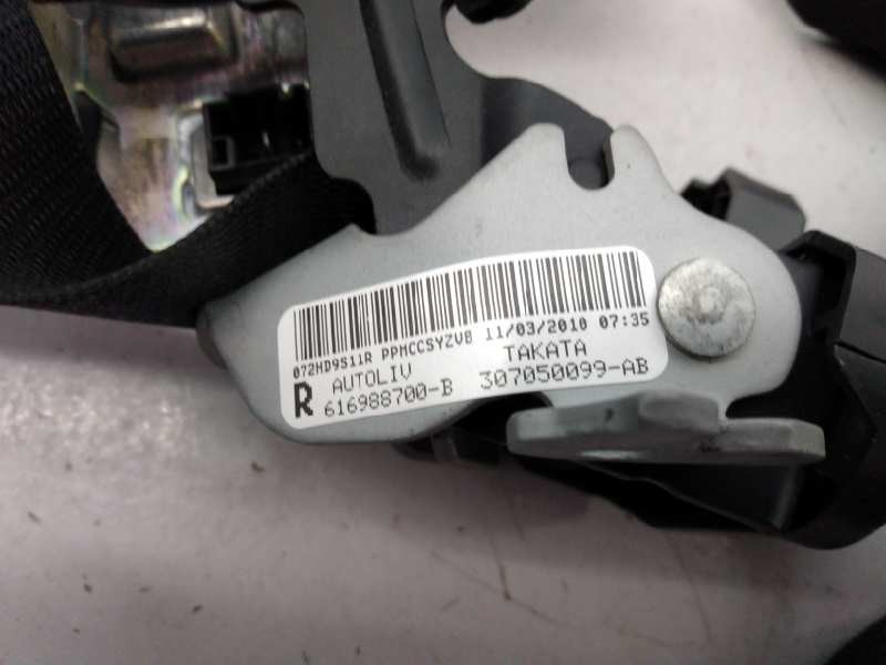 Recambio de cinturon seguridad delantero derecho para mercedes-benz clase clk (w207) coupe 350 cdi blueefficiency (207.322) refe