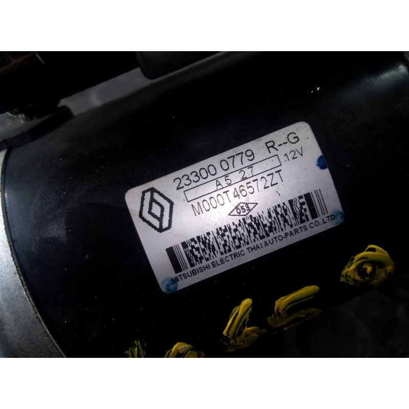 Recambio de motor arranque para dacia sandero stepway referencia OEM IAM 233000779R  P3-B7-28-3