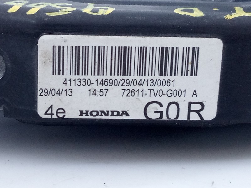 Recambio de cerradura puerta trasera derecha para honda civic (fk) 1.6 i-dtec lifestyle referencia OEM IAM  101212 E2-A2-5-2