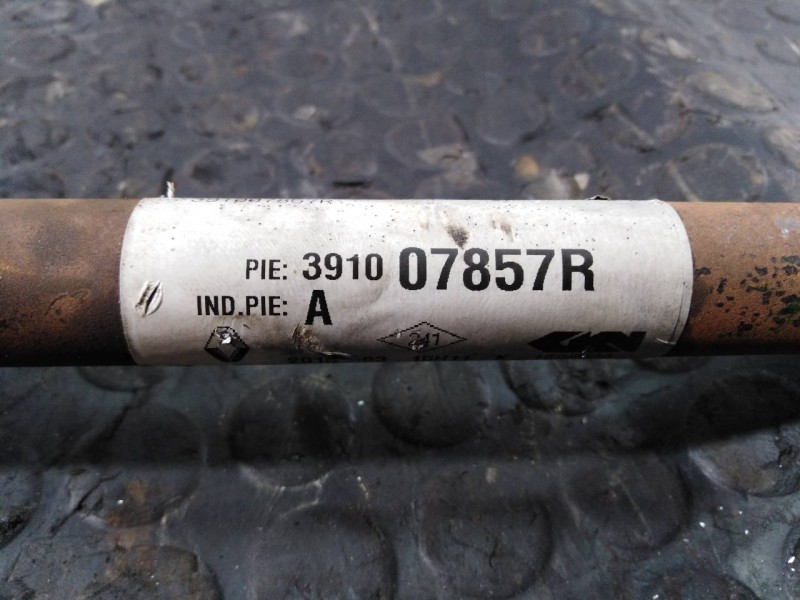 Recambio de transmision delantera derecha para dacia sandero stepway referencia OEM IAM 391007857R 1696900 P1-B6-12