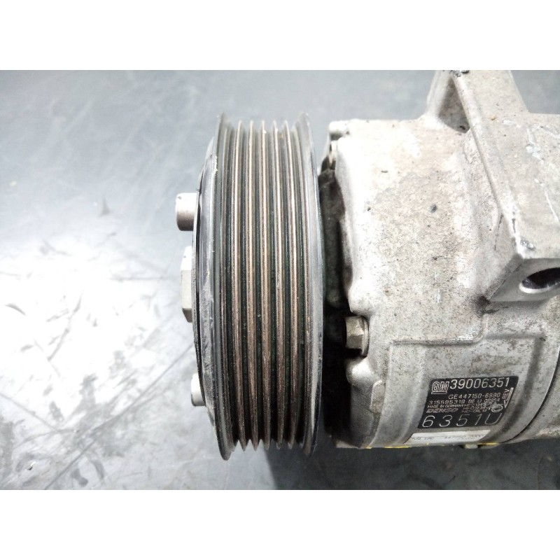 Recambio de compresor aire acondicionado para opel corsa e selective ecoflex referencia OEM IAM 39006351 GE4471506990 P3-B3-18-3