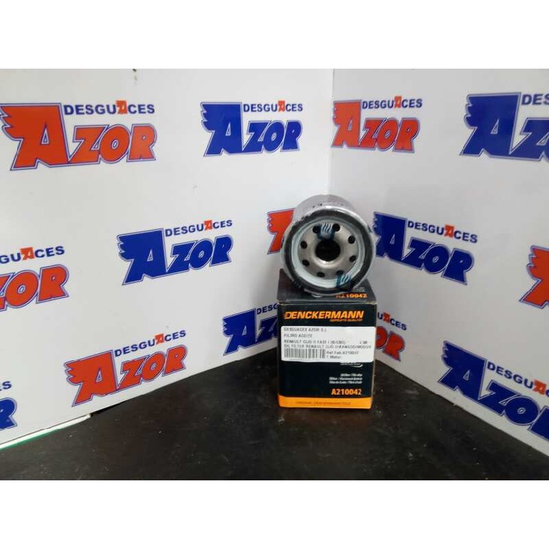 Recambio de filtro aceite para renault clio ii fase i (b/cbo) referencia OEM IAM A210042 OIL FILTER RENAULT CLIO II/KANGOO/MODUS