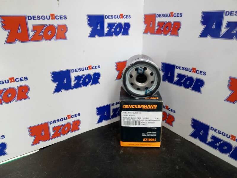 Recambio de filtro aceite para renault clio ii fase i (b/cbo) referencia OEM IAM A210042 OIL FILTER RENAULT CLIO II/KANGOO/MODUS