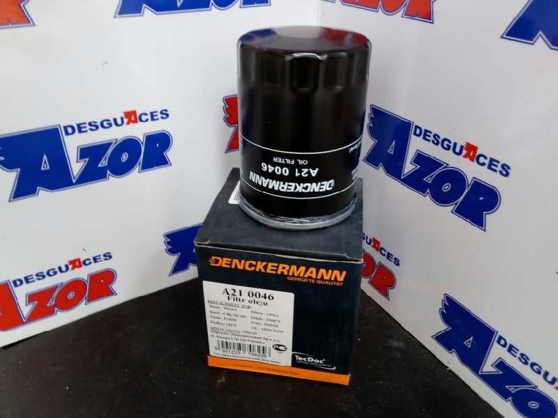 Recambio de filtro aceite para nissan micra (k11) 1.0 16v cat referencia OEM IAM A210046 OIL FILTER NISSAN MICRA 1.0 SLX/1.3 SLX