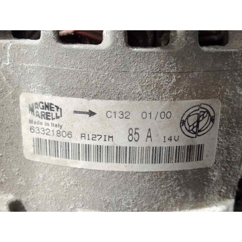 Recambio de alternador para fiat punto berlina (188) 1.9 d (i) referencia OEM IAM 63321806  P3-A5-14-3