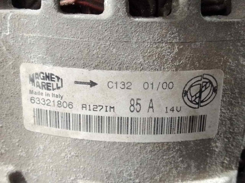 Recambio de alternador para fiat punto berlina (188) 1.9 d (i) referencia OEM IAM 63321806  P3-A5-14-3