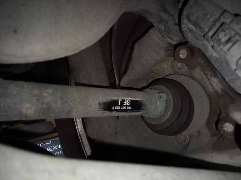 Recambio de transmision trasera izquierda para volkswagen tiguan trendline plus referencia OEM IAM 1K0501203F  