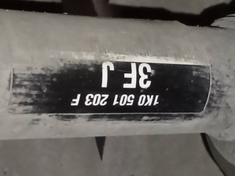 Recambio de transmision trasera izquierda para volkswagen tiguan trendline plus referencia OEM IAM 1K0501203F  