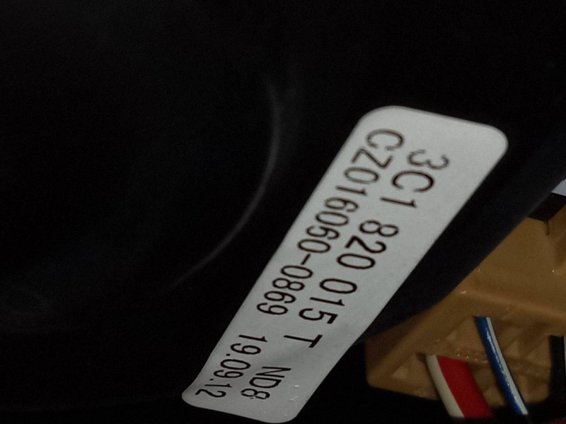 Recambio de ventilador calefaccion para volkswagen tiguan trendline plus referencia OEM IAM 3C1820015T  