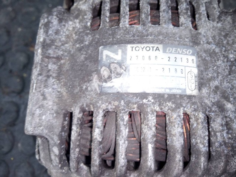 Recambio de alternador para toyota rav 4 (a2) 1.8 luna referencia OEM IAM 2706022130  P3-A4-3-2