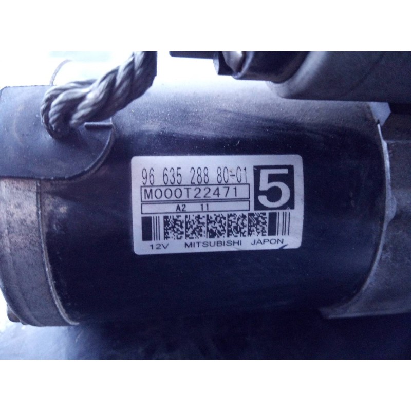 Recambio de motor arranque para citroën c4 grand picasso 1.6 e-hdi fap referencia OEM IAM 9663528880  P3-A7-27-3