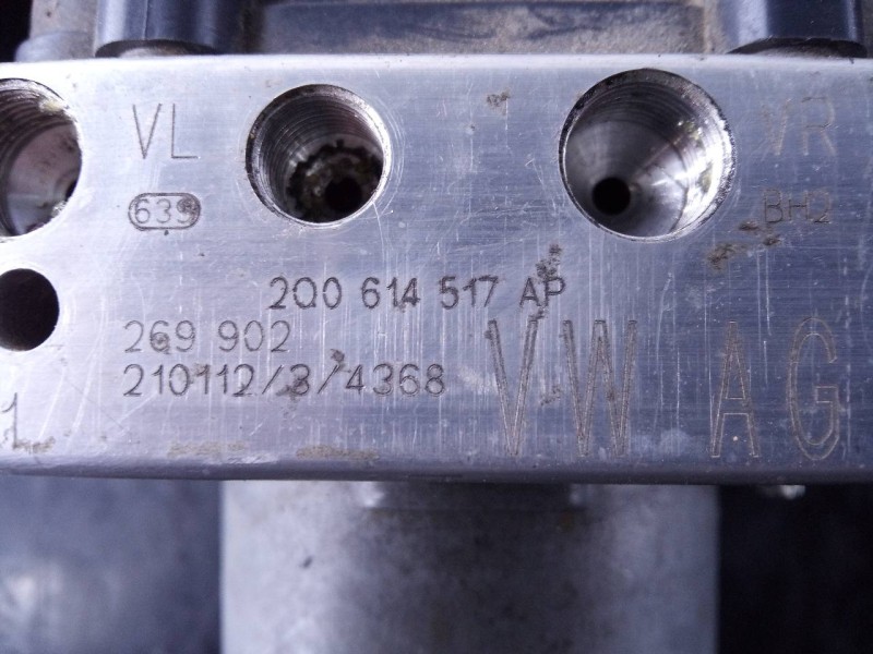 Recambio de abs para volkswagen t-cross basis referencia OEM IAM 2Q0614517AP  P3-B9-20-4