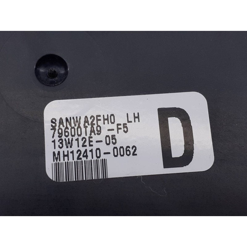 Recambio de mando climatizador para honda civic (fk) 1.6 i-dtec lifestyle referencia OEM IAM 79600TA9F5  E3-B5-17-4